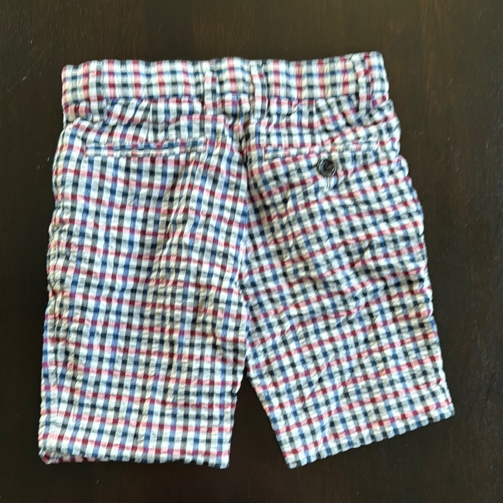 Crewcuts Kids Plaid Shorts - Picture 3 of 3